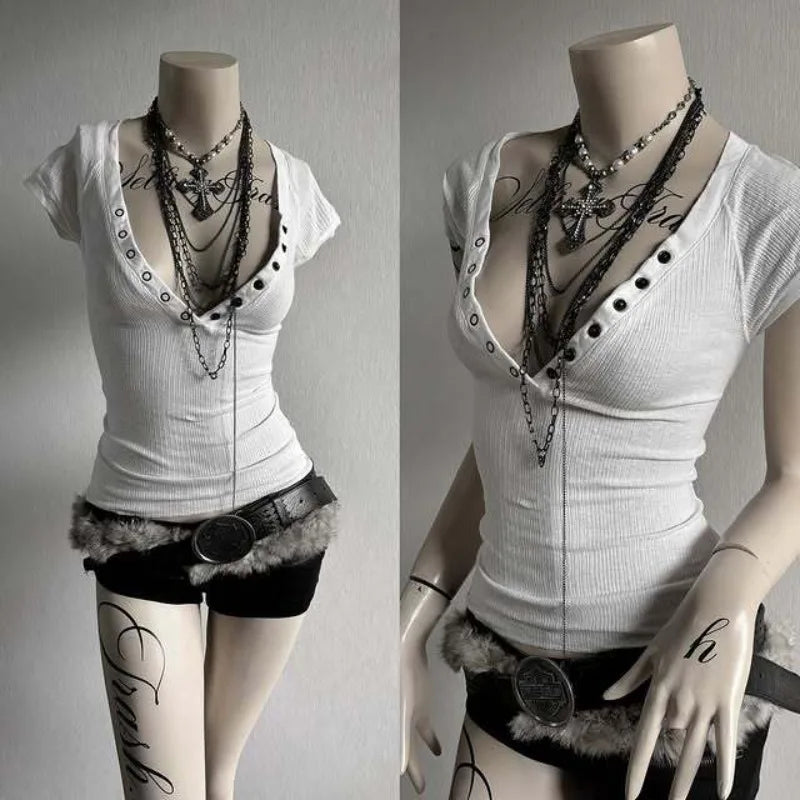 Y2K Crop Top
